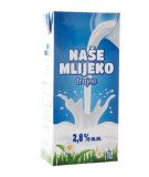 NAŠE MLIJEKO Trajno mlijeko 1 l