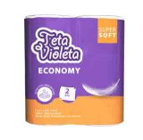 Teta Violeta PAPIRNATI RUČNIK economy, 2 sloja 2 role