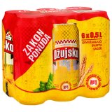 Pivo svijetlo 5% alk.* Ožujsko, 3 l (6 x 0,5 l)
