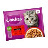 Whiskas MOKRA HRANA ZA MAČKE 1+ klasični izbor, 4x85 g