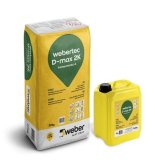 Dvokomponentna elastična hidroizolacija set 20kg+7kg