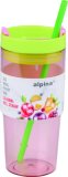 Čaša + slamka PVC, 450 ml
