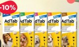 AdTab za pse i mačke - tablete protiv buha i krpelja 56.25mg (1.3 - 2.5kg) x 1tbl 