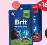 BRIT PREMIUM Komadići u umaku, razne vrste i okusi, 100g