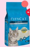 CITYCAT Active Carbon, grudajući mineralni pijesak za mačke, bezmirisni, 10l