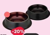 MR. PET Zdjelica za mačke Zaara, inox, protuklizna, rustik bakreno/crna, 250ml