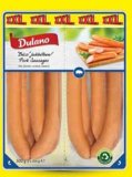 DULANO DULANO Dimljene hrenovke XXL 500g