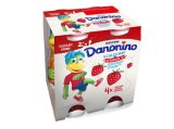 DANONE DANONINO DRINK Jagoda, 4 × 100 g