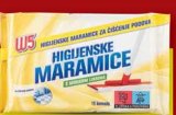 W5 vlažne maramice za čišćenju podova