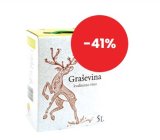 Graševina, kvalitetno bijelo vino Ilok 5 l