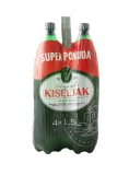 Gazirana prirodna mineralna voda SARAJEVSKI KISELJAK 4x1.5 l