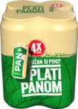 PIVO PAN Lager ili Zlatni 4 x 0,5 L