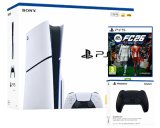 PlayStation 5 Slim E chassis + Igra PS5 FC 26 + PS5 Dualsense Wireless Controller Midnight Black v2