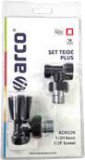 SET K 1/2"- VENTIL+PRIGUŠNICA BLACK ARCO KCM22N