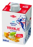 VRHNJE ZA KUHANJE 20% m.m. Kravica Kraljica 0,5 L