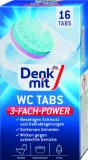 Tablete za čišćenje WC školjke, Denkmit 16/1