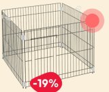 FERPLAST Ograda Dog Training indoor, sklopiva, anti-slip, 80x80xh62cm