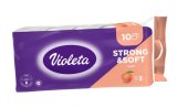 Violeta TOALETNI PAPIR breskva, 3 sloja, 10 rola
