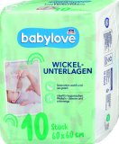 Babylove podloga za previjanje 10kom