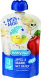Babylove EKO kašica od jabuke i banane sa zobi i mlijekom, 12+ mj., 100g