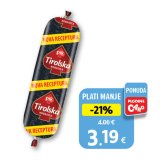 Tirolska kobaaica, polutrajni proizvod Pik Vrbovec 400 g