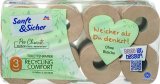 Sanft&Sicher troslojni reciklirani toaletni papir 8rola×220listića