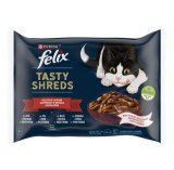 FELIX TASTY SHREDS 4x85 g