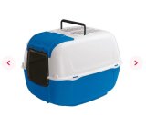 FERPLAST WC za mačke, Prima Cabrio, zatvoreni, 39,5x52,5xh38cm, mix boja