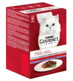 GOURMET Mon Petit vrećice s govedinom, janjetinom i teletinom u umaku, 6x50g