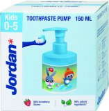 Jordan dječja pasta za zube s pumpicom 0–6 god., 150ml