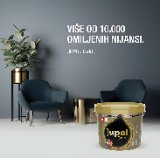 JUPOL GOLD SUPREME Vrhunski pokrivna unutarnja periva boja 15 l