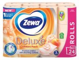 TOALETNI PAPIR ZEWA Breskva ili Delicate care 3 sloja, 24 role u pakiranju