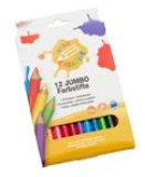 DRVENE BOJE Jumbo, 12 komada