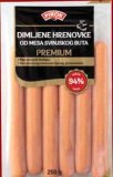 Hrenovke od mesa svinjskog buta Pikok 250 g