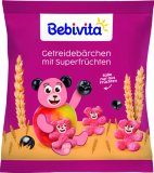 Bebivita hrskavi medvjedići od žitarica s voćem 1+ god., 30g