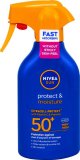 Nivea Sun sprej za sunčanje protect&moisture ZF 50+ 250 ml