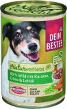 Dein Bestes* hrana za pse meso divljači, mrkva i grašak, 400g