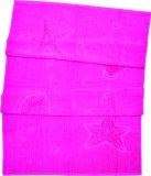 Ručnik za plažu zeleni i fuchsia 1 kom