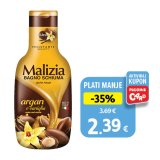 Kupka argan & vanilla Malizia 1 l