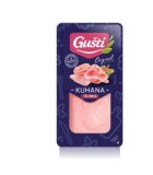 Kuhana šunka, polutrajni narezak Gušti 125 g