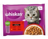 Whiskas MOKRA HRANA ZA MAČKE 1+ klasični izbor, 4x85 g