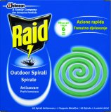 Insekticid Raid Protiv komaraca, 10 spirala 1 paket