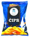 Čips slani, paprika Hrusk, 40 g