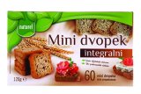 Dvopek integralni mini Naturel, 120 g