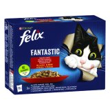 Hrana za mačke Fantastic meso Felix, 1,02 kg (12 x 85 g)