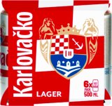 Pivo Karlovačko Limenka 6 x 500 ml