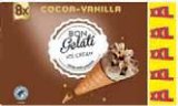 Sladoled kornet Bon Gelati 8x120 ml