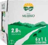 Trajno mlijeko 2,8 % m.m. 'z bregov 6x1 l