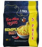 Noodles Simply kokošji, goveđi Fini Mini, 355 g
