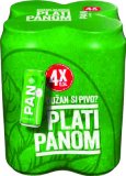 Pan PIVO zlatni, lager 4x0,5 l